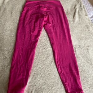 Pink Lululemon Leggings